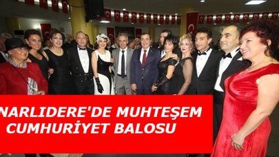 Narlıdere'de muhteşem Cumhuriyet balosu