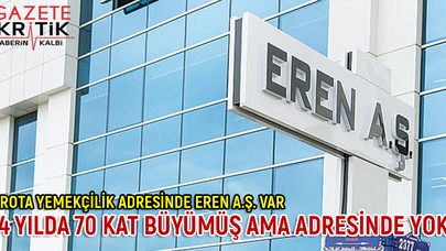 Rota Yemekçilik 4 Yılda 70 Kat Büyümüş ama Adresinde Bulunamıyor
