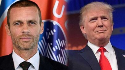 UEFA Başkanın'dan Donald Trump'a uyarı
