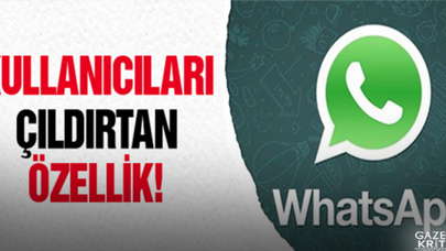 WhatsApp'tan çıldırtan yenilik!