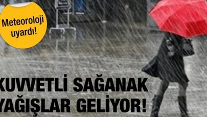 Yağış geliyor, sıcaklık düşüyor