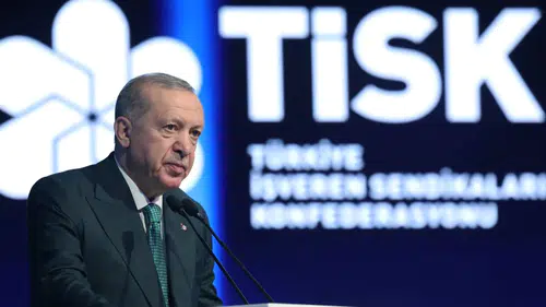 Cumhurbaşkanı Erdoğan: TİSK heyetinden ellerinin taşın altına koymalarını bekliyorum