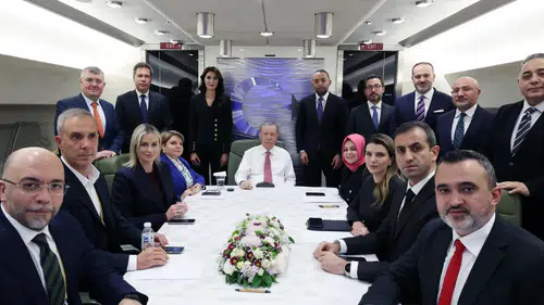 Cumhurbaşkanı Erdoğan: Yeni anayasa için hazırız, barış çabalarını güçlendirmek istiyoruz