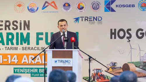 Mersin Tarım Fuarı'nda Yenişehir'in tarım projeleri ve ürünleri tanıtıldı