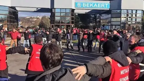 Bekaert işçileri harekete geçti! İşten çıkarılan işçiler yasal süreç başlattı
