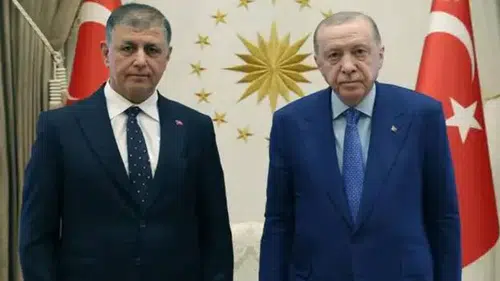 Cumhurbaşkanı Erdoğan, İzmir Büyükşehir Belediye Başkanı Cemil Tugay'ı kabul etti