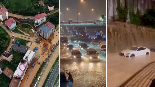 Karadeniz'de Şiddetli Yağışlar Sel Felaketine Yol Açtı, Uzman Uyardı: "Her yağmurda bu felaketleri yaşayacağız"