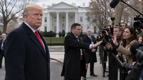 Donald Trump’tan CNN, MS NOW ve Politico’ya Beyaz Saray yasağı