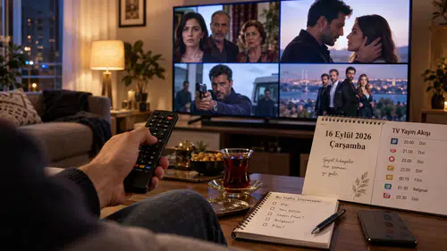 Çarşamba günü hangi diziler var? 16 Eylül 2026 TV yayın akışı
