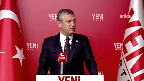 Özgür Özel: 'Mansur Yavaş'ın kararı tarihsel bir duruş'