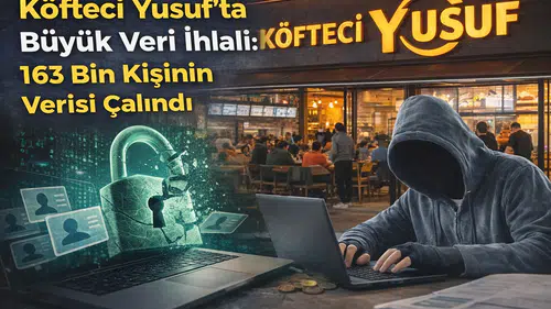 Köfteci Yusuf’ta Büyük Veri İhlali: 163 Bin Kişinin Verisi Çalındı