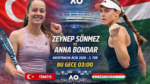 Zeynep Sönmez Anna Bondar tenis maçı hangi kanalda?