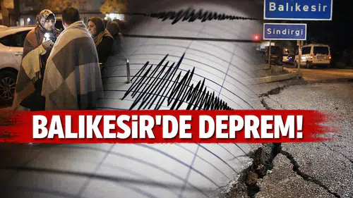 Balıkesir Sındırgı'da 4,4 büyüklüğünde deprem, artçı sarsıntılar devam ediyor