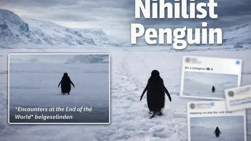 Nihilist Penguen nedir? Sosyal medyayı sallayan o görüntünün gerçek hikayesi