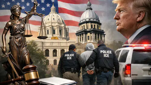 Minnesota ve Illinois, ICE'a baskılarını durdurmak için Trump'a dava açtı