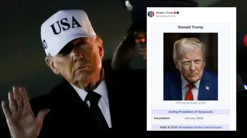 Trump, Kendini "Venezuela Vekil Devlet Başkanı" Olarak Tanıttı