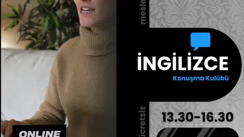 İzmir'de Ücretsiz Çevrim İçi İngilizce Konuşma Kulübü Başlatıldı