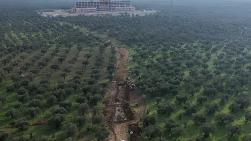 Edremit Devlet Hastanesi'nin içme suyu ve kanalizasyon altyapı çalışmaları tamamlandı