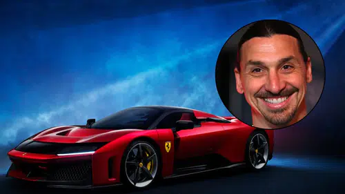 45 yaşına giren İbrahimovic, kendisine Ferrari F80 hediye etti.