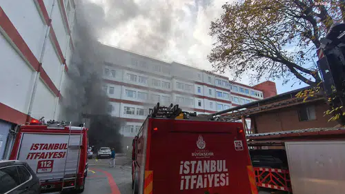 İstanbul'da Koşuyolu Hastanesi'nde Yangın! 40 Kişi Tahliye Edildi, Valilikten Açıklama Geldi