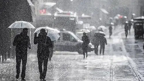 Meteoroloji'den 8 İl İçin Sağanak Uyarısı! Kuvvetli Rüzgarın Hızı 60 Kilometreye Ulaşacak