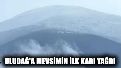 Uludağ'a Yılın İlk Karı Düştü! Sıcaklık Sıfırın Altına İniyor: İşte Son Hava Durumu