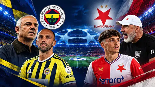 Fenerbahçe-Slavia Prag Maçının İlk 11'leri Belli Oldu! İşte Sahaya Çıkacak Kadrolar