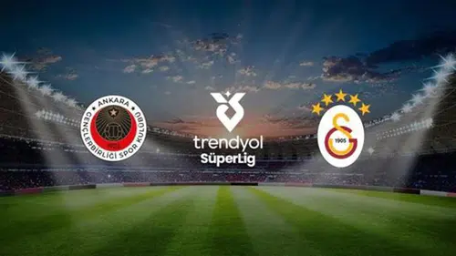 Galatasaray Maçı Bugün Saat 16.00'da! Gençlerbirliği-Galatasaray Maçı Hangi Kanalda, İlk 11'ler Belli mi?