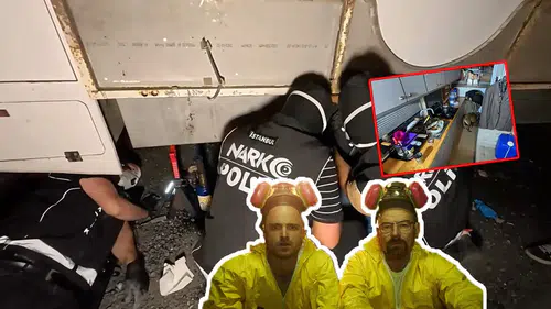 Şişli'de Breaking Bad Dizisi Gerçek Oldu! Karavandan 213 Kilo Uyuşturucu Çıktı: 2 Tutuklama
