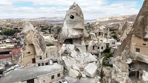 Kapadokya'daki Peri Bacası Faciasında Can Kaybı 3'e Yükseldi!