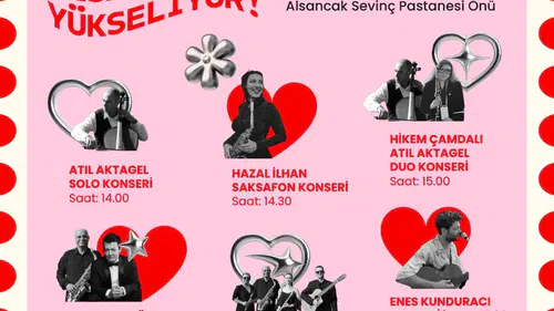 İzmir'de Sevgililer Günü'nde ücretsiz eğlence ve konserler ile aşk dolu etkinlikler!