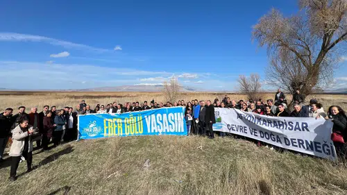 CHP'li Evrim Rızvanoğlu’ndan Eber Gölü çağrısı: “Koruma var, koruma yok”