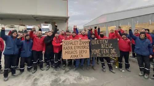 Migros, depo işçileriyle uzlaşma sağladı, haklar korundu!