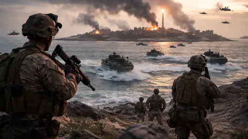 ABD’den Orta Doğu’da kritik askeri hamle iddiası: Harg Adası için kara operasyonu seçeneği masada