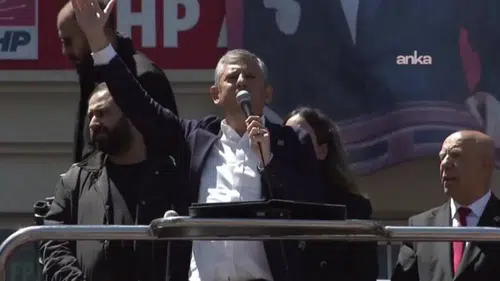 Özgür Özel Güvenpark’ta konuştu: 'Bu mesele CHP'nin iç meselesi değildir'