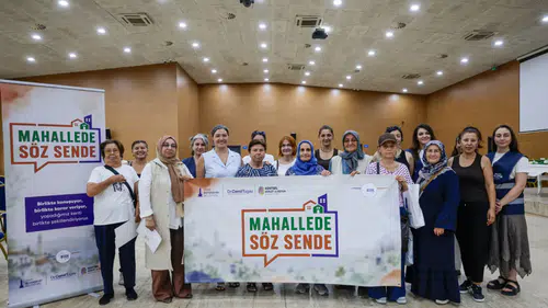 İzmir'de "Mahallede Söz Sende" buluşmaları ile katılımcı yönetim modeli güçleniyor