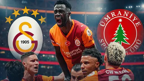 Galatasaray'ın İlk Sınavı: Ümraniyespor Maçı Hangi Kanalda, Saat Kaçta?