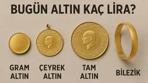 Altın fiyatlarında son durum: Gram altın 6 bin 175 TL, çeyrek altın 10 bin TL’nin üzerinde