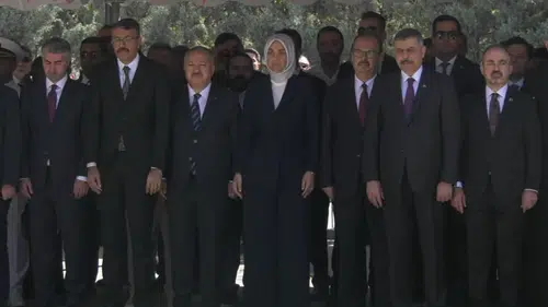 Bakan Çiftçi, 15 Temmuz Anma Töreni'nde Şehitleri Andı ve Ailelerine Destek Verdi