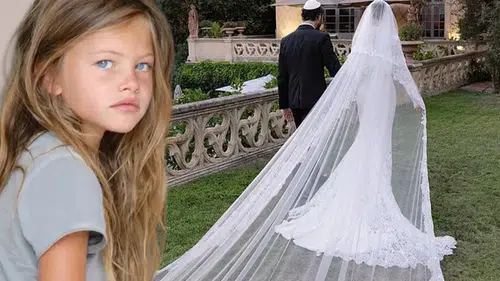 'Dünyanın En Güzel Kızı'ydı! Thylane Blondeau'dan Şatoda Görkemli Düğün