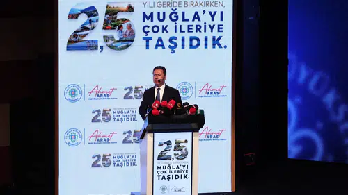 Muğla Büyükşehir, 2,5 yıllık projeleri kamuoyuyla paylaştı: "Büyük hedeflerimiz var"