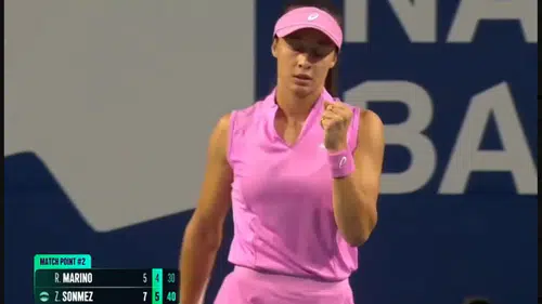 Zeynep Sönmez Toronto’da kazandı: Rebecca Marino’yu 2-0 yenerek ikinci tura çıktı