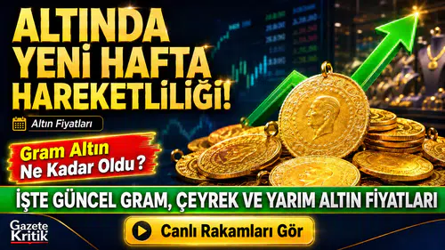 Altın fiyatları ne kadar oldu? Gram altın 6 bin 193 TL seviyesinde