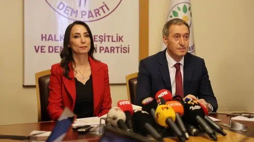 DEM Parti liderlerinden yeni adli yıl için hukuk ve adalet vurgusu: Ayrım olmadan uygulanmalı