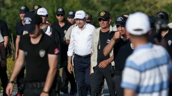 CHP'li Seyit Torun Adalet Yürüyüşünde