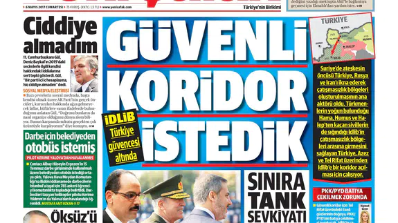 GAZETE MANŞETLERİ 06.05.2017