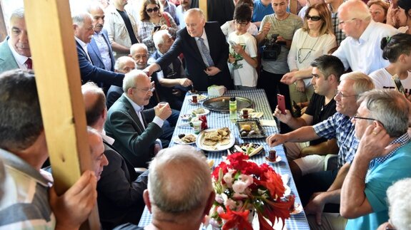 KILIÇDAROĞLU MANAV TÜRKLERİ İLE BULUŞTU