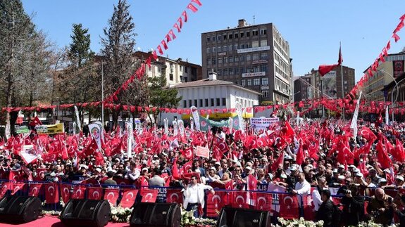 SEKER VATANDIR VATAN SATILMAZ MİTİNGİ