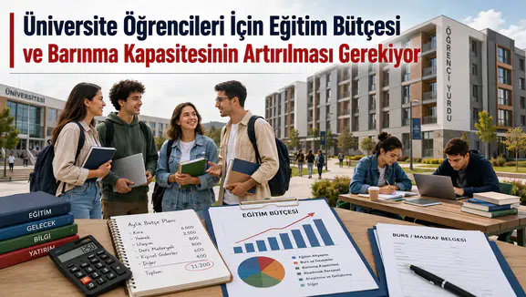 CHP'li Türeli: Üniversite Öğrencileri İçin Eğitim Bütçesi ve Barınma Kapasitesinin Artırılması Gerekiyor