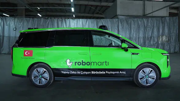 Martı Sürücüsüz Aracı RoboMartı'yı Tanıttı! Direksiyonda Artık Yapay Zekâ Var